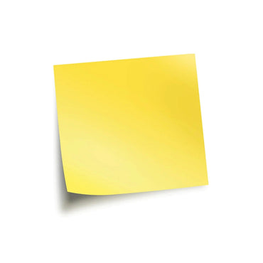 Pale Yellow Sticky Note The Stationers